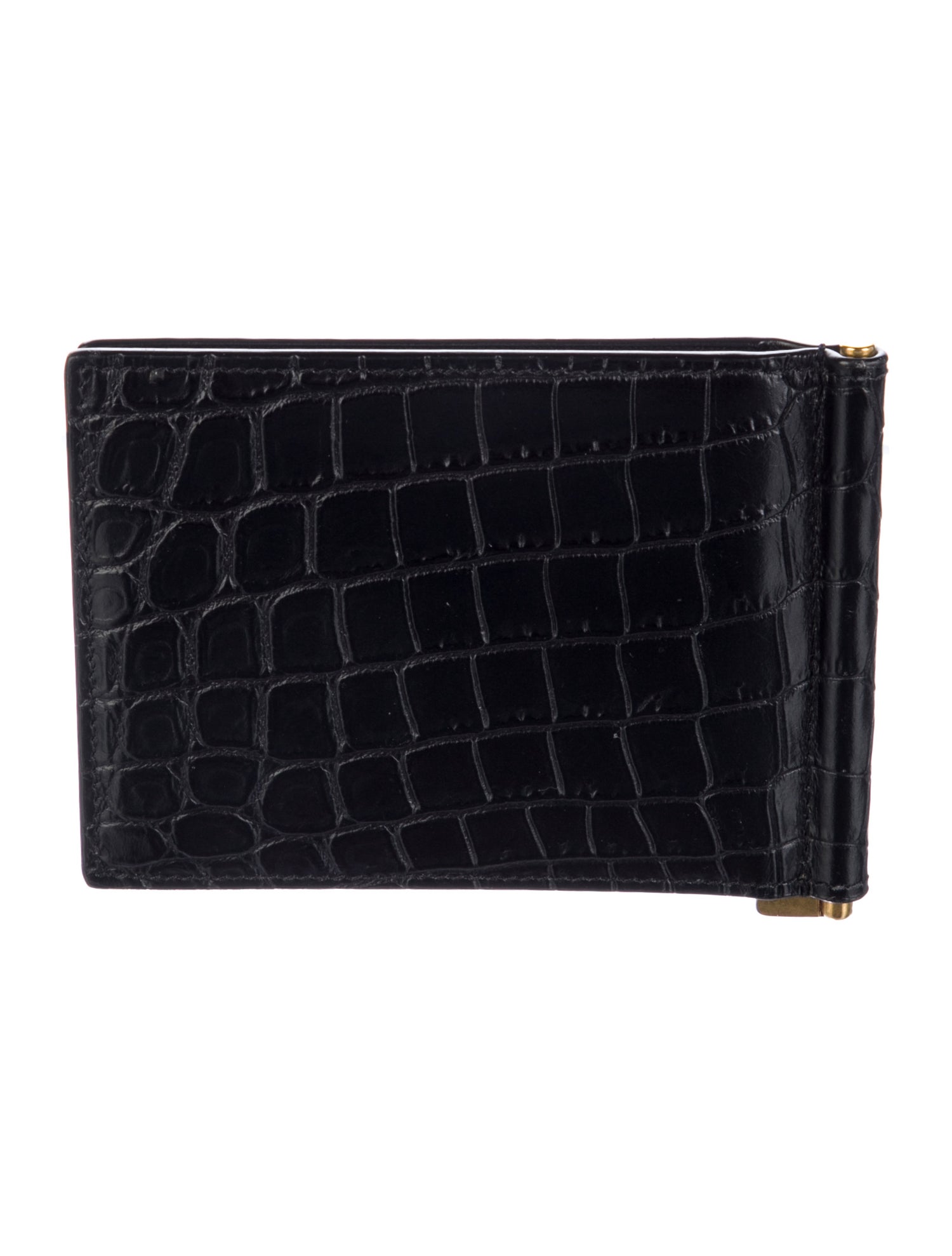 Saint Laurent 2021 Embossed Leather Wallet