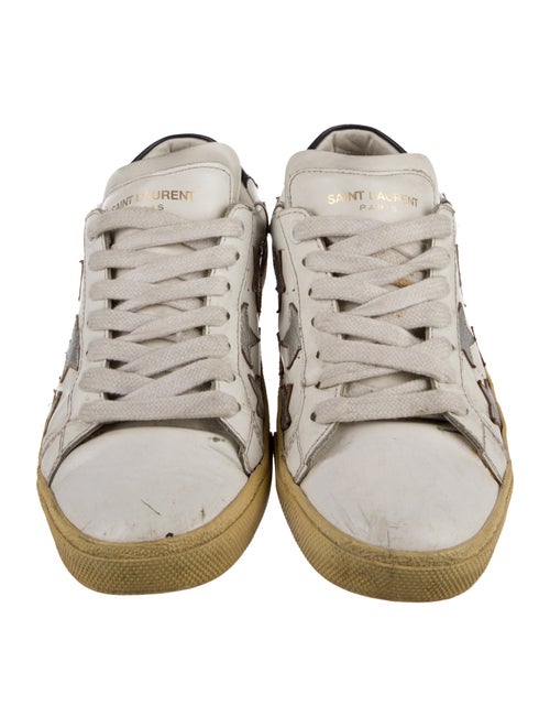 Saint Laurent Leather Sneakers