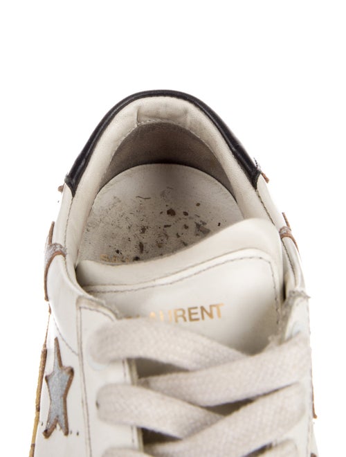 Saint Laurent Leather Sneakers