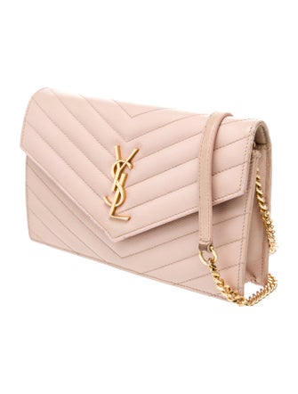 Saint Laurent Chevron Envelope