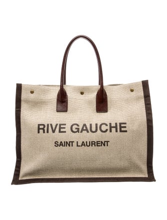 Saint Laurent Canvas Rive Gauche Large