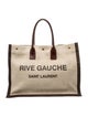Saint Laurent Canvas Rive Gauche Large