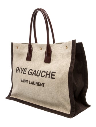 Saint Laurent Canvas Rive Gauche Large
