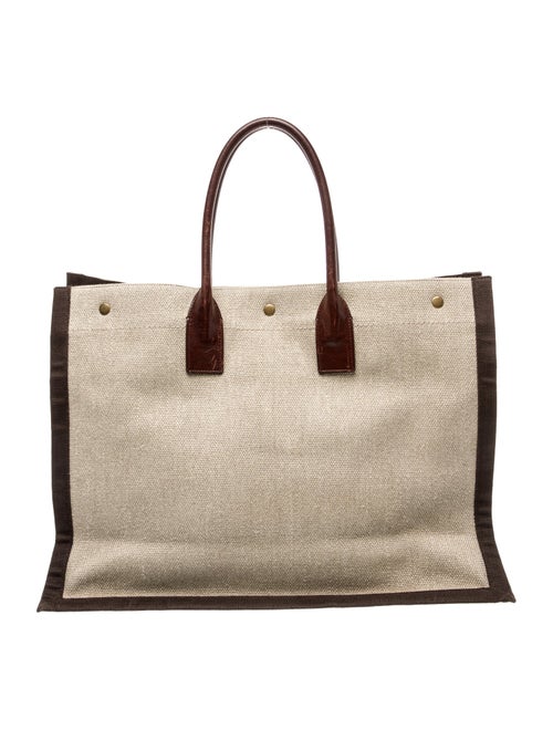 Saint Laurent Canvas Rive Gauche Large