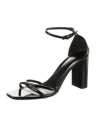 Saint Laurent Patent Leather Sandals