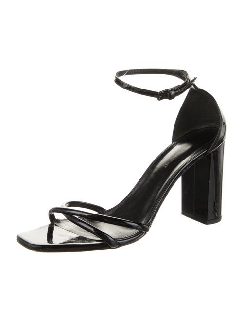 Saint Laurent Patent Leather Sandals