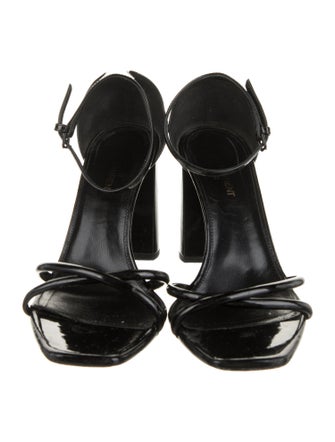 Saint Laurent Patent Leather Sandals