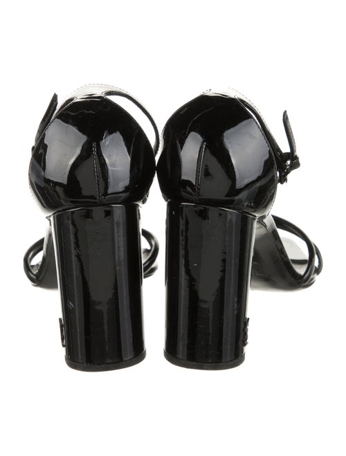 Saint Laurent Patent Leather Sandals