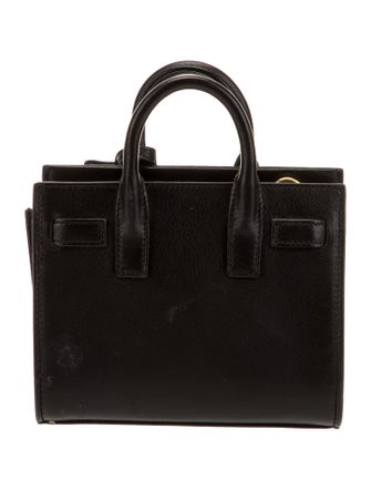Saint Laurent Leather Sac De Jour Toy