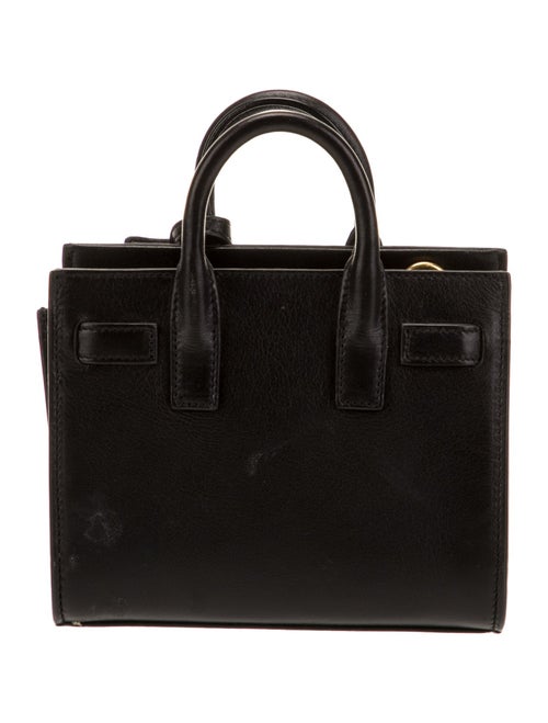 Saint Laurent Leather Sac De Jour Toy