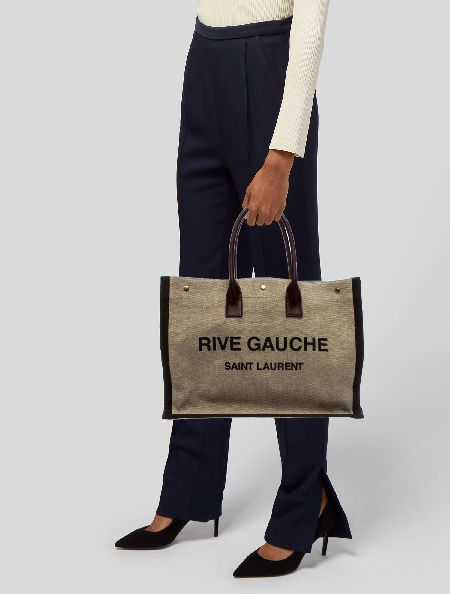 Saint Laurent Canvas Rive Gauche