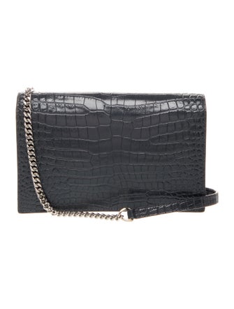 Saint Laurent Embossed Leather Kate