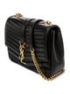 Saint Laurent Quilted Messenger Bag