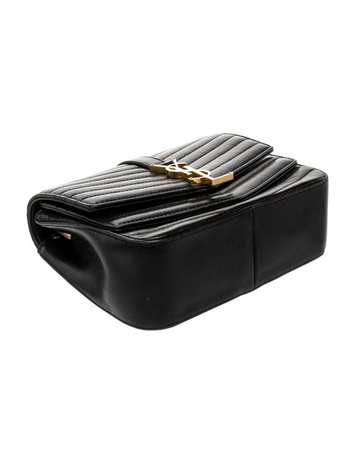 Saint Laurent Quilted Messenger Bag