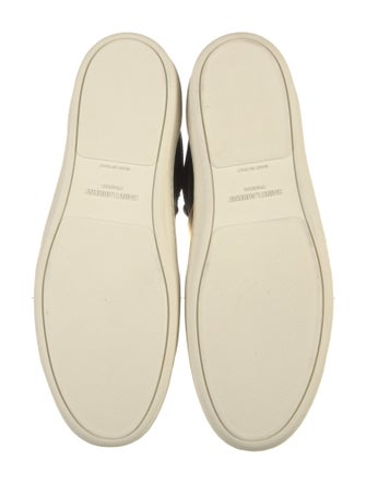 Saint Laurent Leather Colorblock Pattern Sneakers