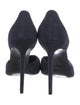 Saint Laurent Suede D'Orsay Pumps