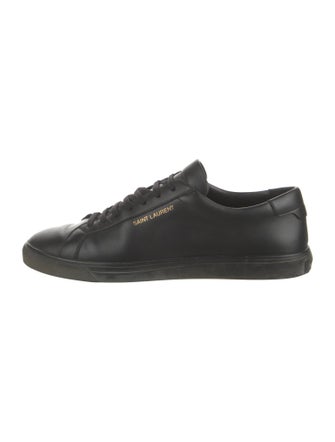 Saint Laurent Leather Sneakers