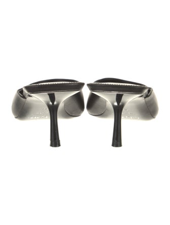 Saint Laurent Leather Mules