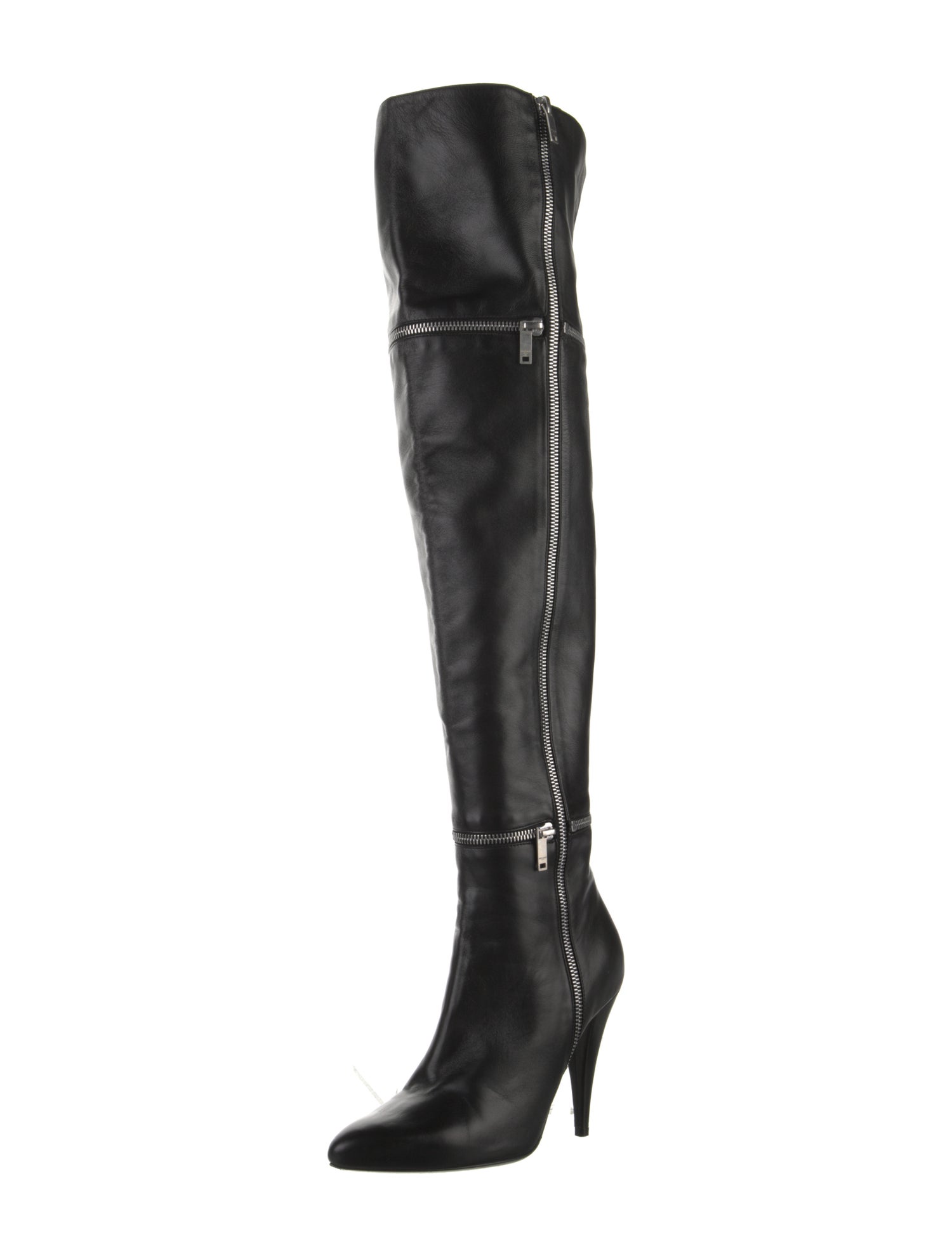 Saint Laurent Leather Boots