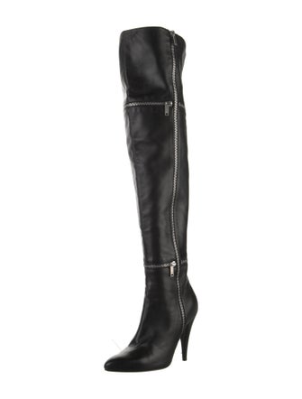 Saint Laurent Leather Boots