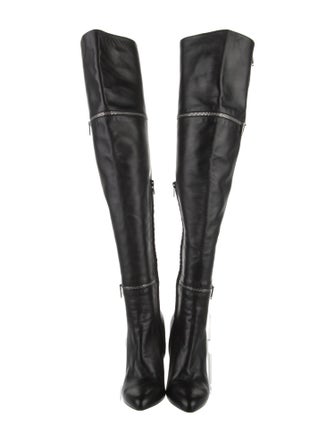 Saint Laurent Leather Boots