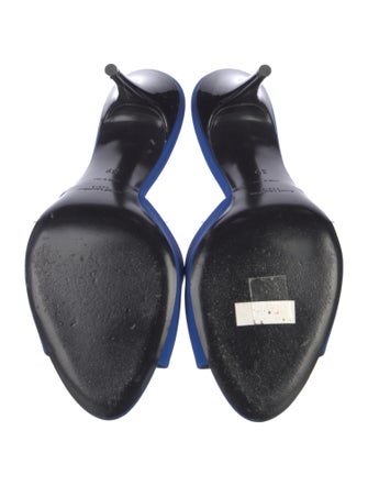 Saint Laurent Suede Mules