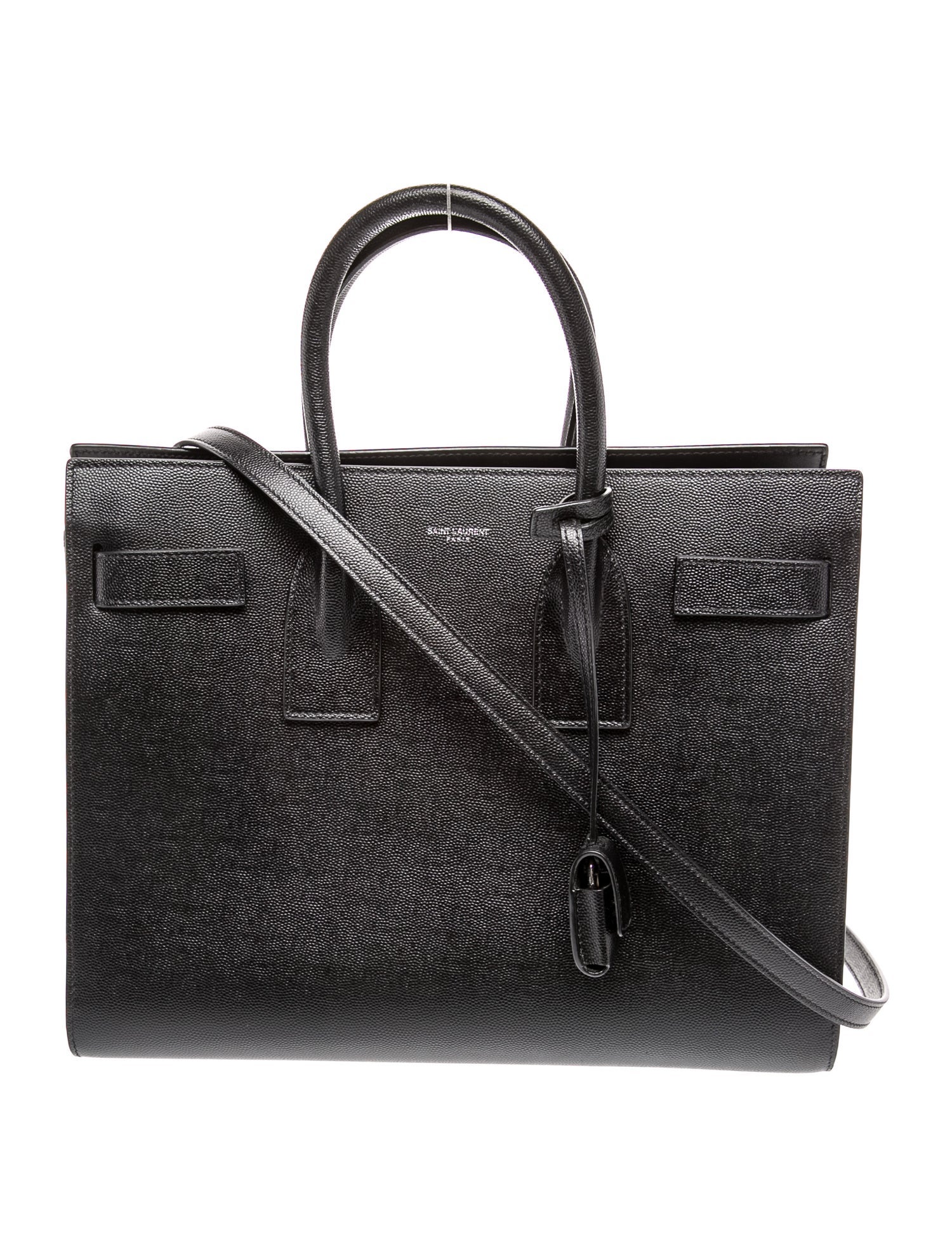 Saint Laurent Leather Sac De Jour