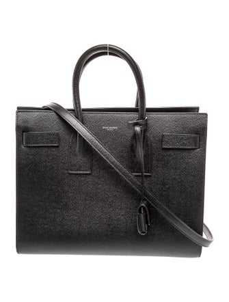 Saint Laurent Leather Sac De Jour