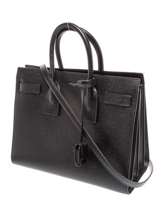 Saint Laurent Leather Sac De Jour
