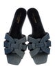 Saint Laurent Denim Slides