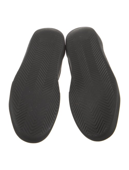 Saint Laurent Canvas Embroidered Accent Sneakers