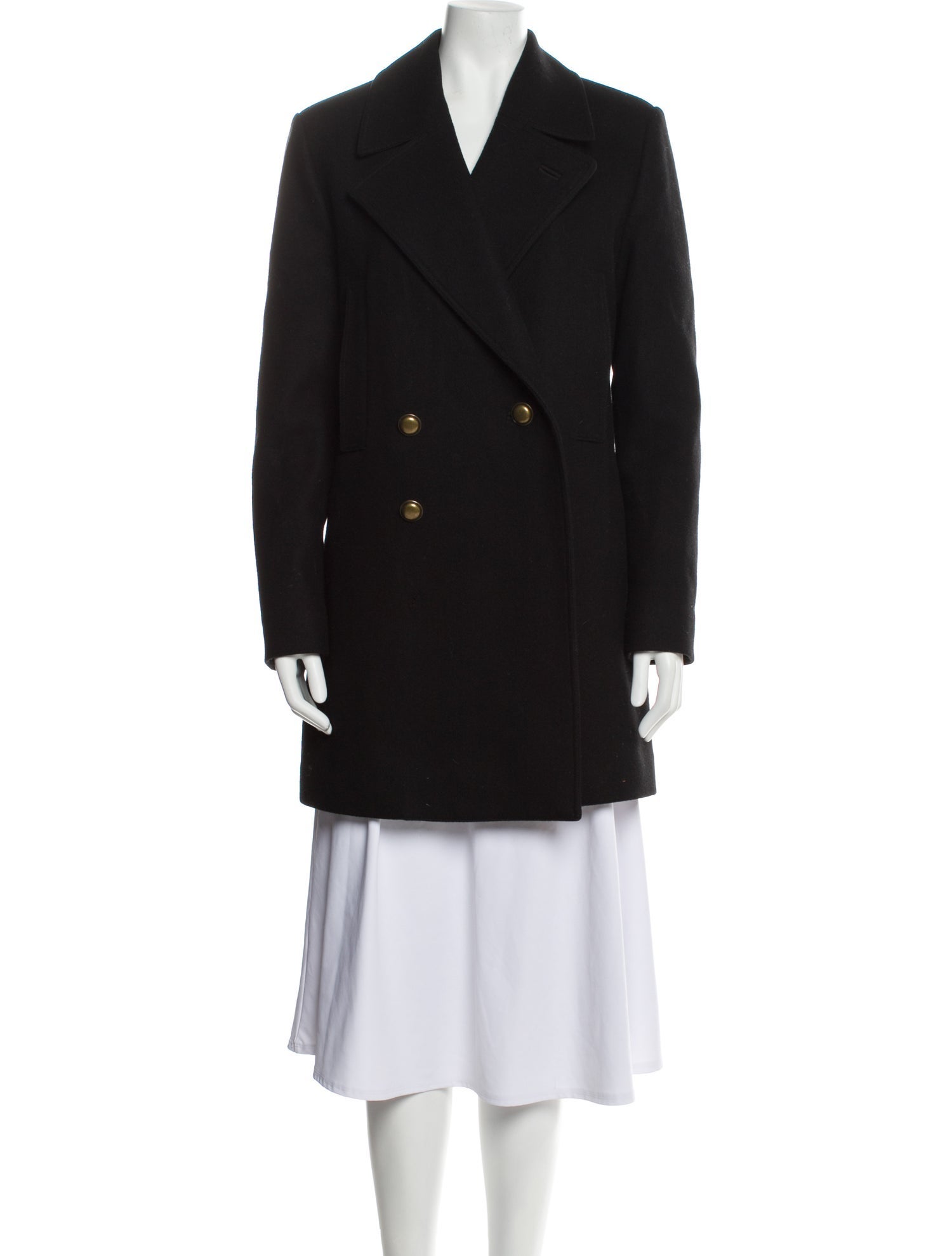 Saint Laurent 2017 Wool Peacoat