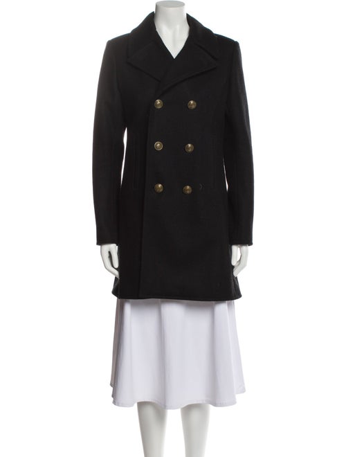 Saint Laurent Wool Peacoat