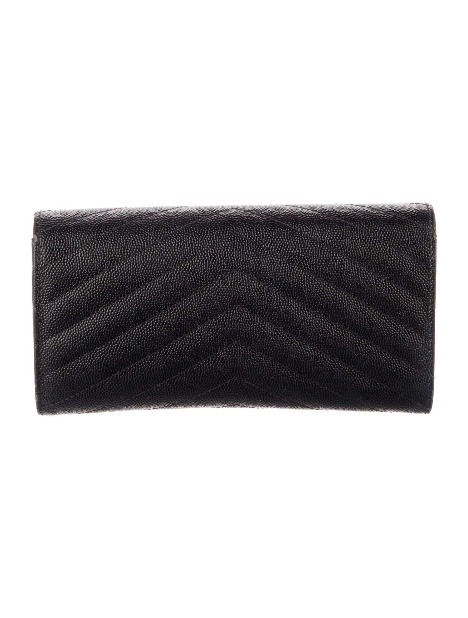 Saint Laurent 2019 Signature Logo Wallet