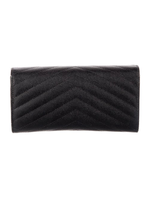 Saint Laurent 2019 Signature Logo Wallet