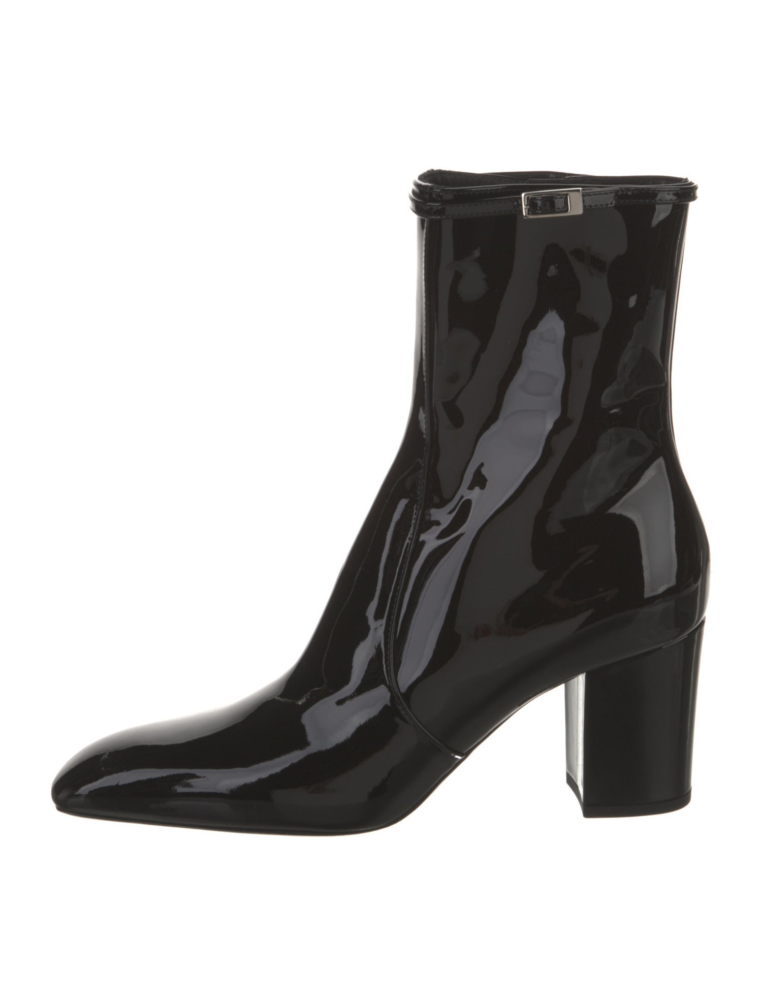 Saint Laurent Patent Leather Boots