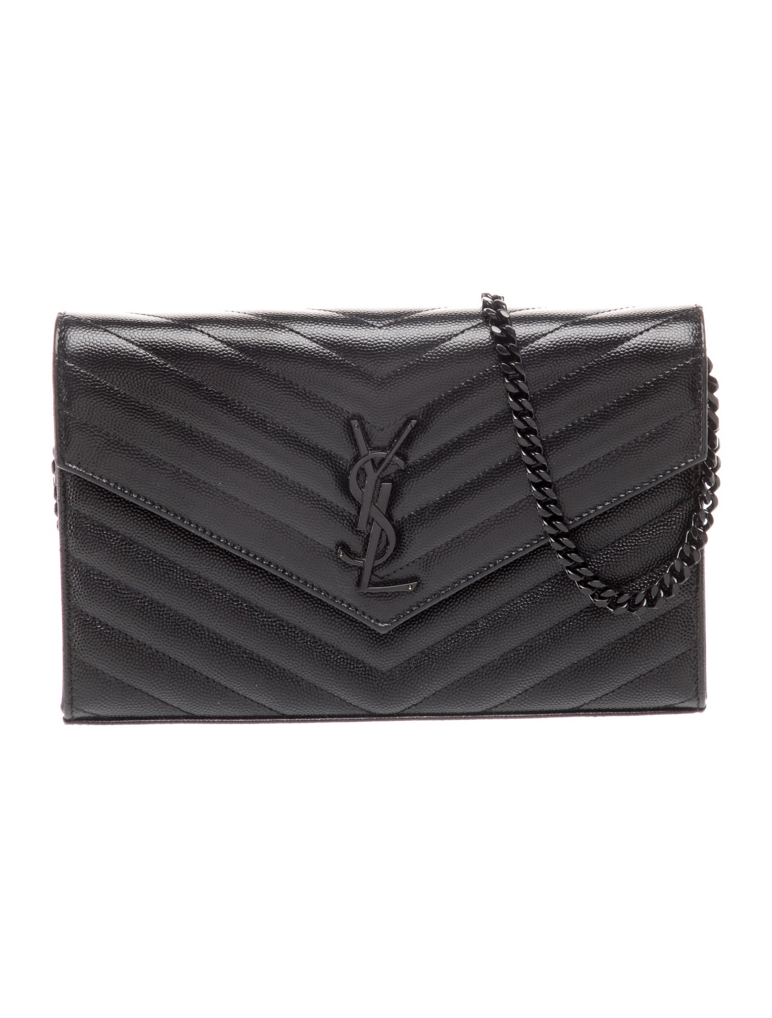 Saint Laurent Leather Cassandre