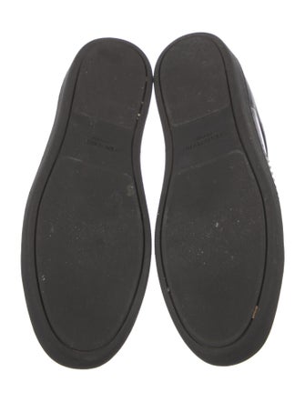 Saint Laurent Leather Studded Accents Sneakers