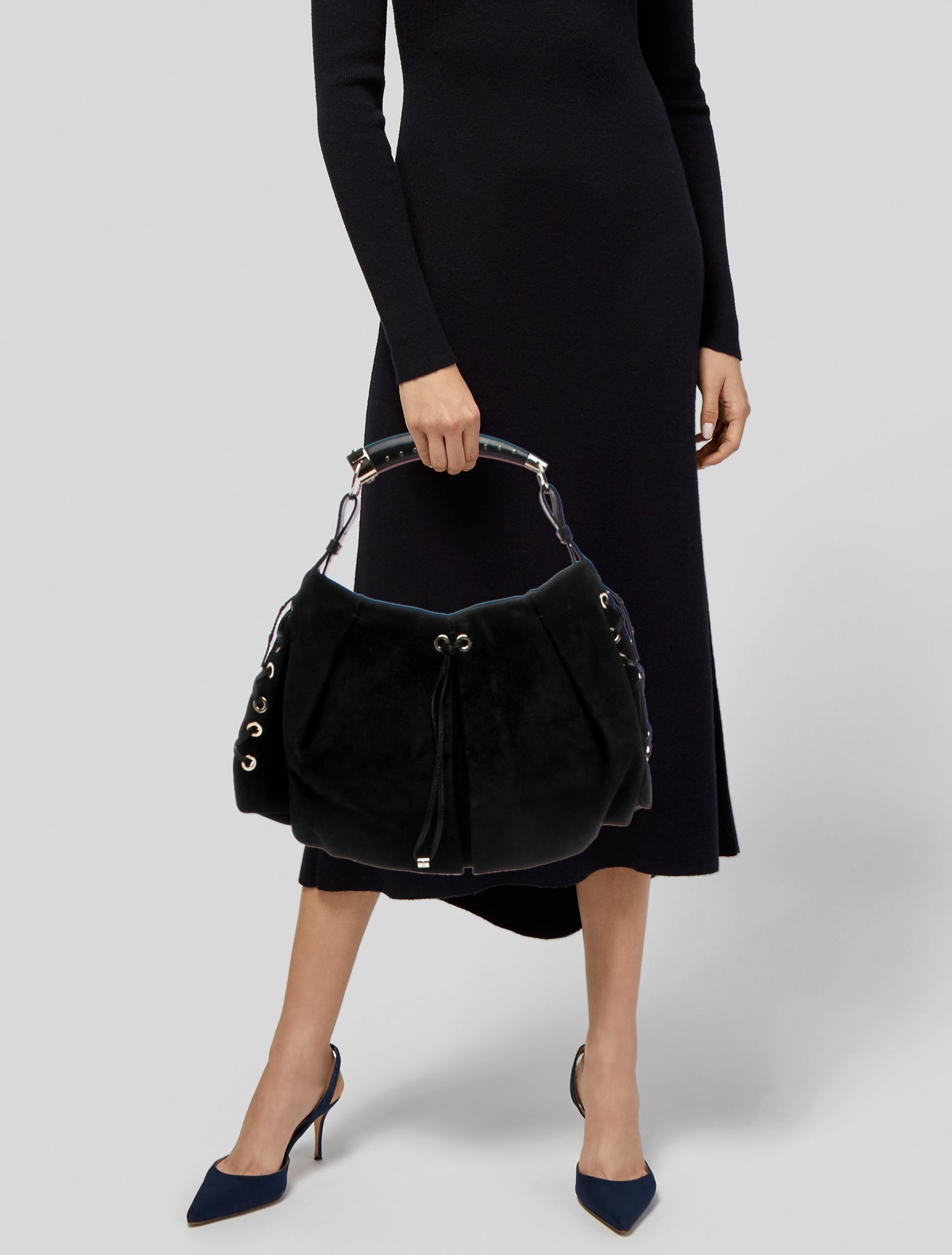 Yves Saint Laurent Rive Gauche Suede Mombasa Vintage