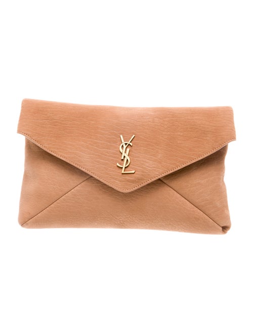 Saint Laurent Leather Cassandre Large 2024