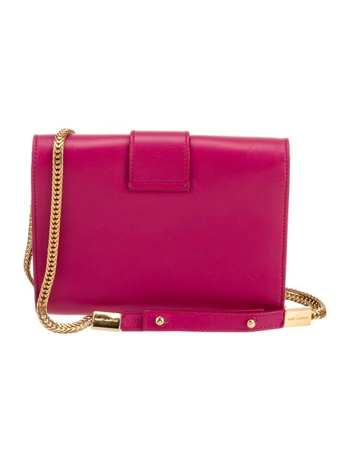 Saint Laurent Leather Ligne-Y Pochette Crossbody