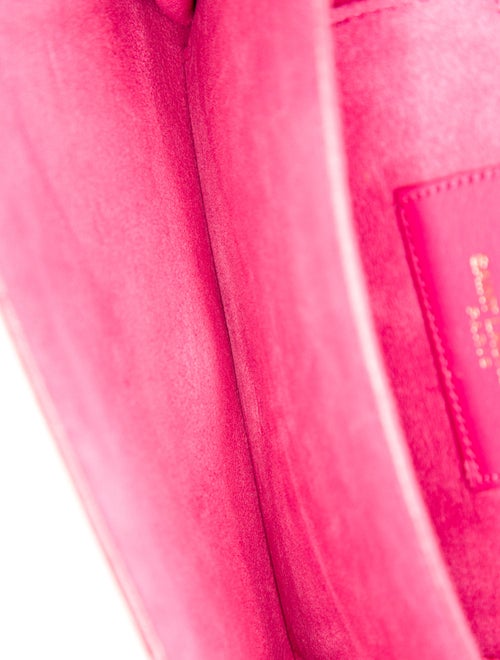 Saint Laurent Leather Ligne-Y Pochette Crossbody