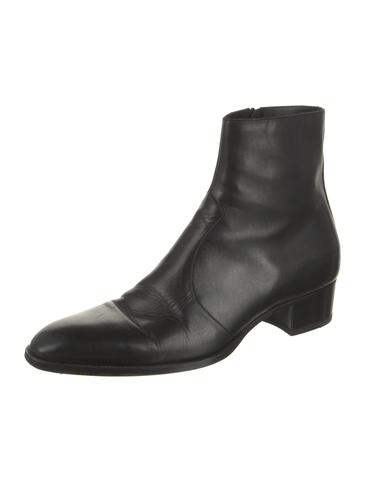 Saint Laurent Leather Boots