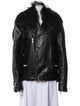 Saint Laurent 2022 Leather Down Jacket