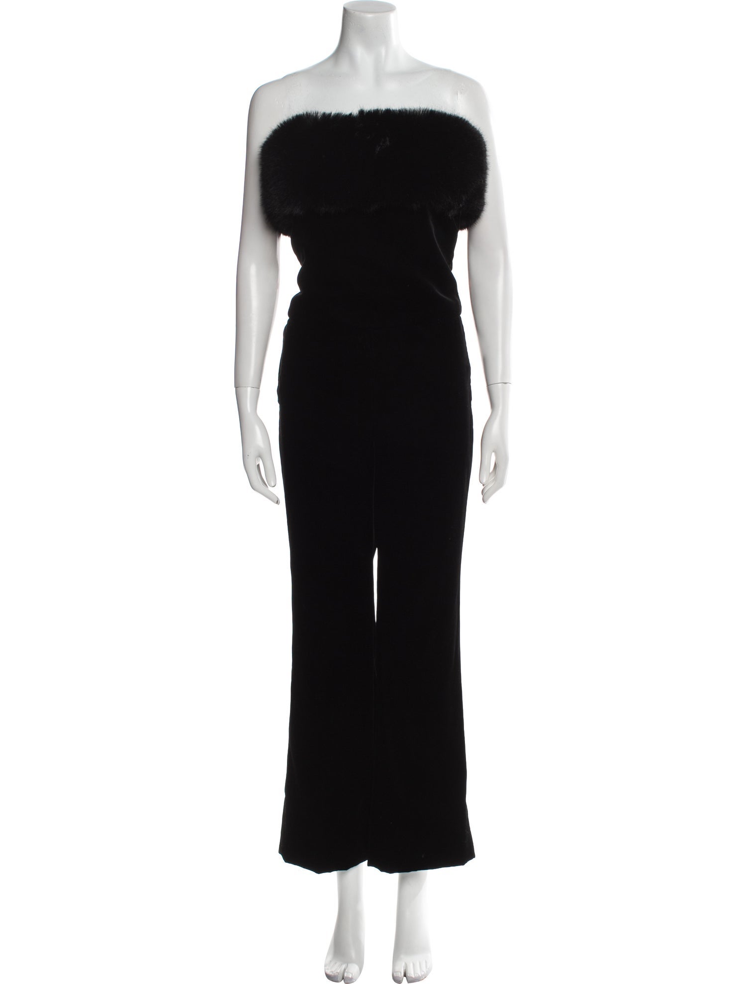 Saint Laurent Strapless Jumpsuit