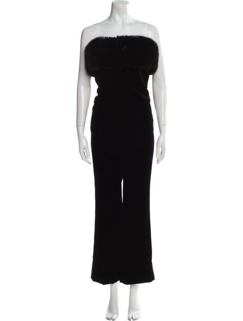 Saint Laurent Strapless Jumpsuit