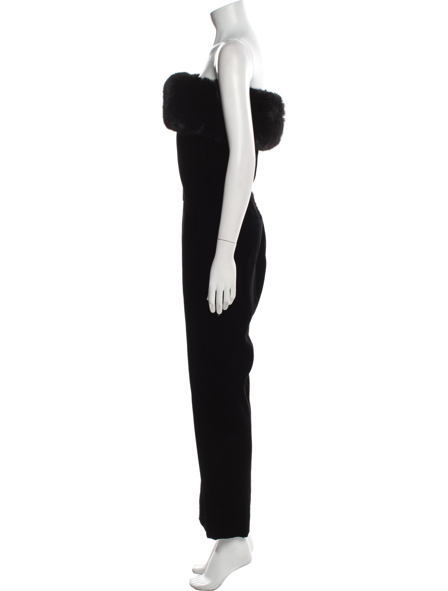 Saint Laurent Strapless Jumpsuit