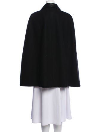 Saint Laurent 2015 Virgin Wool Cape