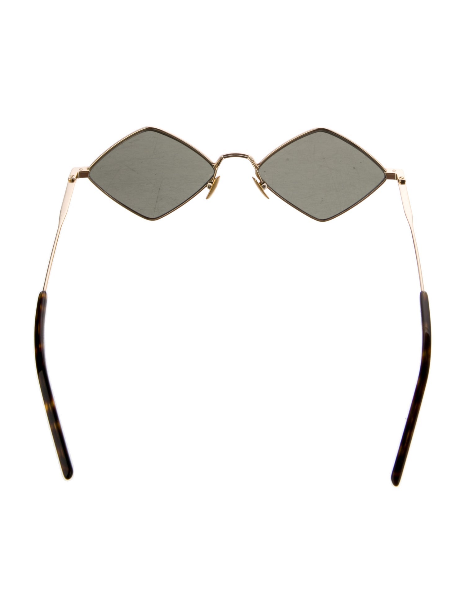 Saint Laurent Oversize Mirrored Sunglasses