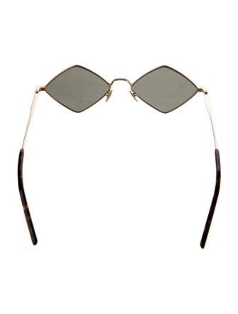 Saint Laurent Oversize Mirrored Sunglasses